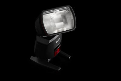 Speedlite EL-1 on a black background